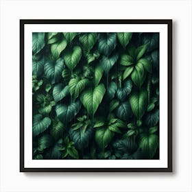 Beautiful Leaves Art Print