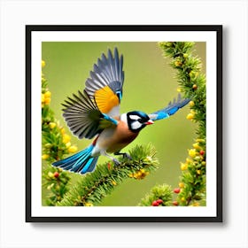 Bird In Flight 16 Art Print