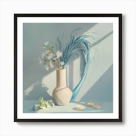 Vase Of Flowers Art Print