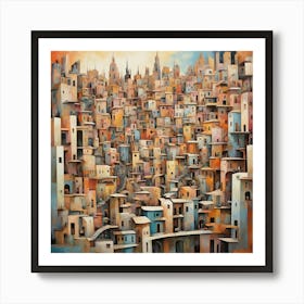 Cityscape 1 Art Print