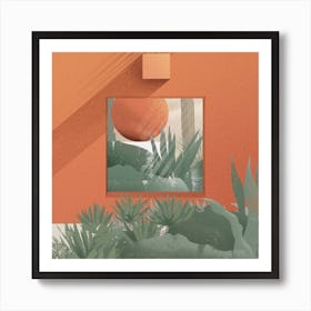 Soul Garden Square Art Print