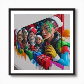 Santa Claus Art Print