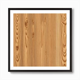 Pine Wood Texture 1 Art Print
