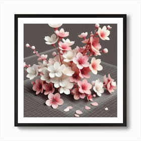 Sakura Blossoms Art Print