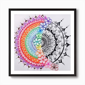 Mandala Art Print