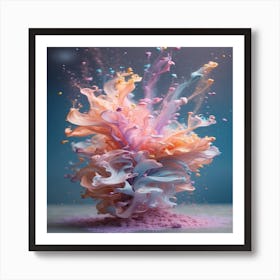 Color Splash Art Print