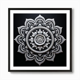 Mandala 24 Art Print