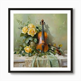 Violin Art Print