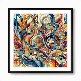 Abstract Abstract Painting 2 Art Print