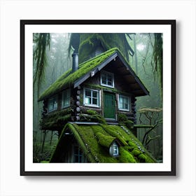 House In The Forest Art Print