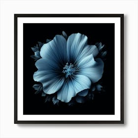 Blue Flower 3 Art Print