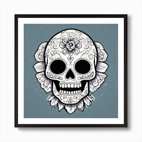 Sugar Skull 10 Art Print
