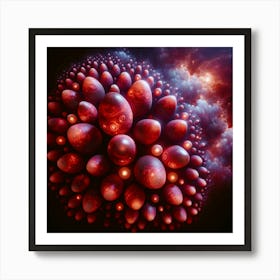 Fractal Spheres Art Print