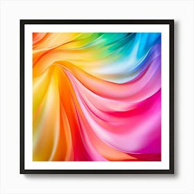Colorful Brightness Colors Vibrant Pastel Power Gradient Vivid Luminous Radiant Bright S (12) Art Print