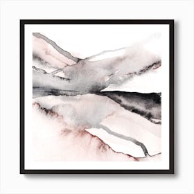 Abstract Landscape Square Art Print