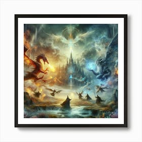Lord Of The Rings 25 Art Print