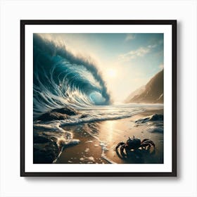 Big Wave 3 Art Print