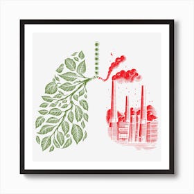 Lungs Of The World Art Print