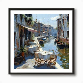 Venice Canal 2 Art Print