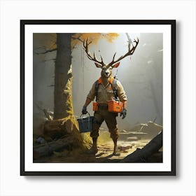 Hunter 2 Art Print