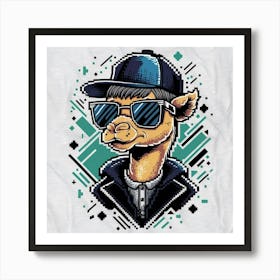 Hip Hop Camel Art Print