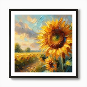 Sunflowers Art Print