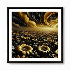 Sunflowers 1 Art Print