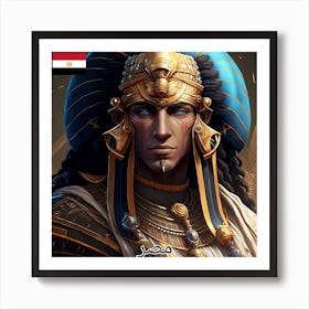 Find Out What A Egyptian Looks Like With Ia Art Print