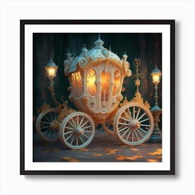 Fairytale Carriage Art Print