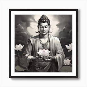Buddha 16 Art Print