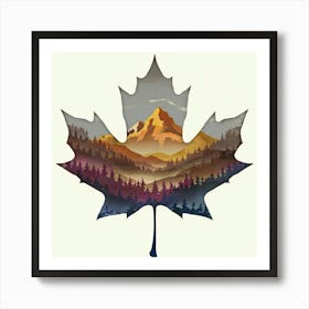 Maple Leaf Art Print