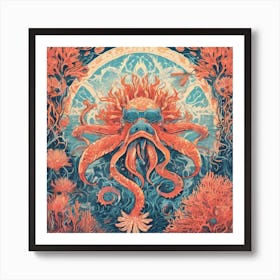 Octopus 1 Art Print