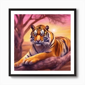 Tiger 1 Art Print