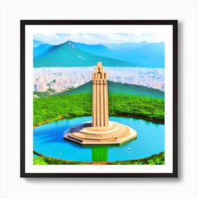 Monument Of Korea 4 Art Print