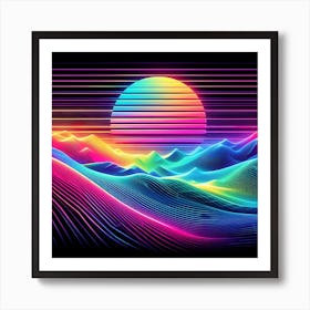 80s Art 1 Art Print