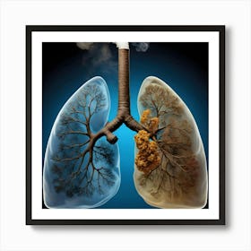 Lungs And Trees Art Print