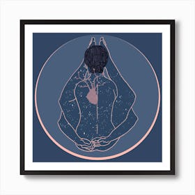 Winter Solstice Square Art Print