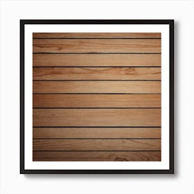 Wood Plank Background 12 Art Print