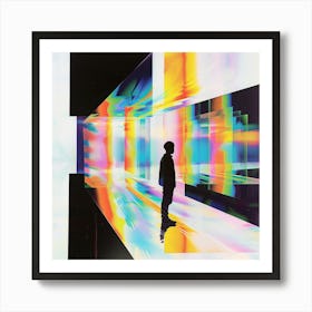 'The Man In The Mirror' Art Print