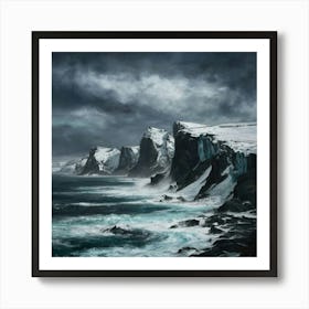 Iceland Landscape Art Print