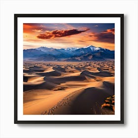 Great Sand Dunes National Park Colorado Art Print