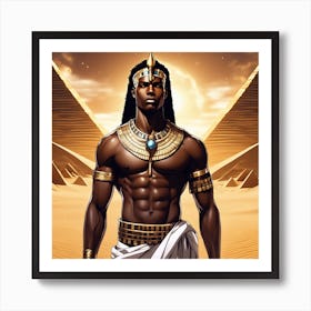 Egyptian Man 1 Art Print