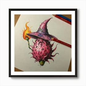 Witch Hat Art Print