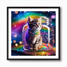 0 Galaxy Environment, Capturing A Whimsical, A Small Esrgan V1 X2plus (1) Art Print