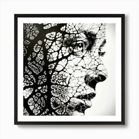 Sun Catcher - Face Of Nature Art Print