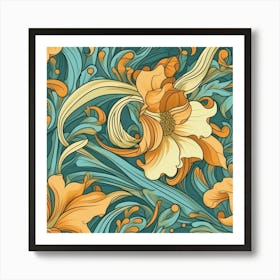 Floral Pattern Art Print