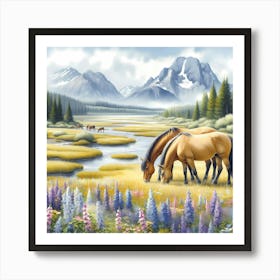 Spirit In The Meadow Art Print