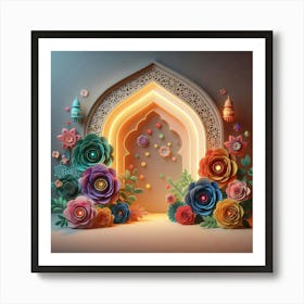 Islamic Door 3 Poster