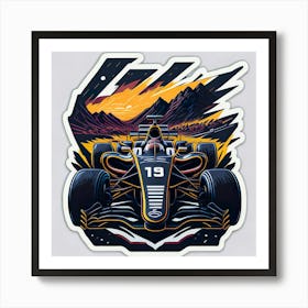 Artwork Graphic Formula1 (91) Art Print
