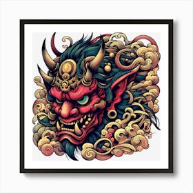 Oni S Wrath 11 Art Print